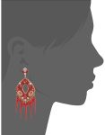 Craft-Red-Traditional-Earrings