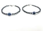 Morbih-Silvermerc-Designs-Black-Beads-Evil-Eye-Anklet